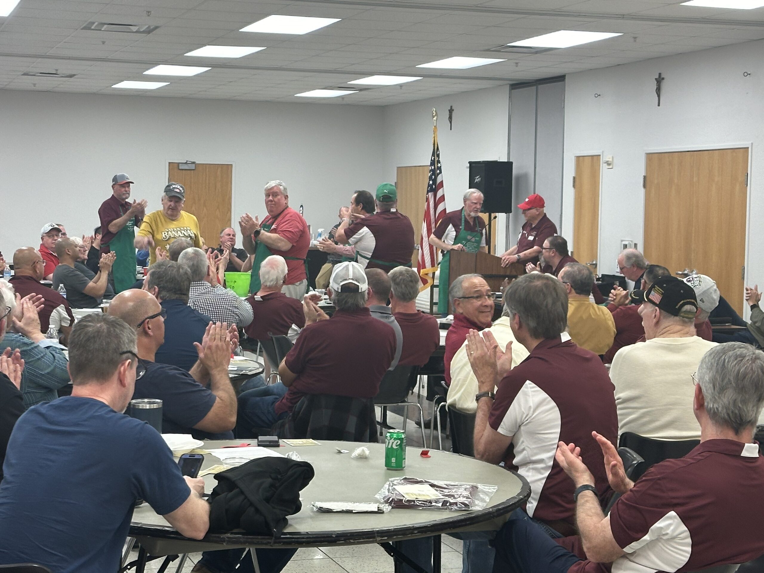 Men's Club monthly meeting