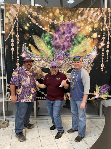 Mens Club Mardi Gras