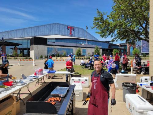 Rangers Tailgate Party