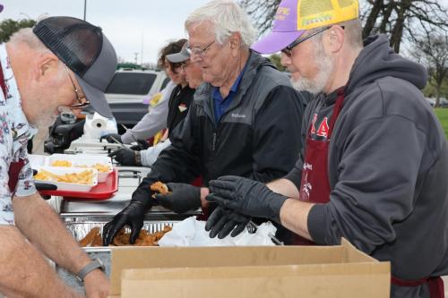 Fish Fry assembly line