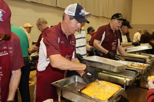 Fish Fry Serving Line