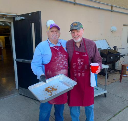 Men's Club Fish Fry Photo