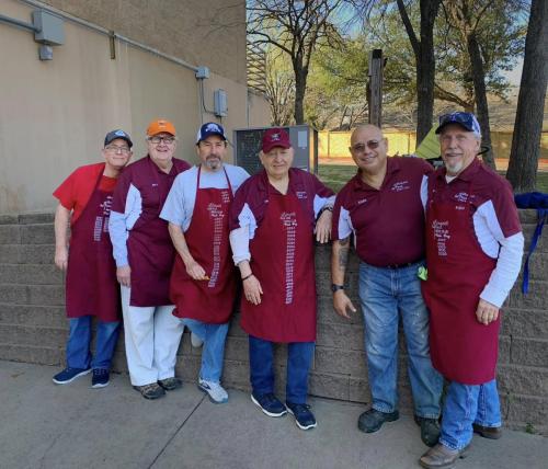 Men's Club Fish Fry Group Photo
